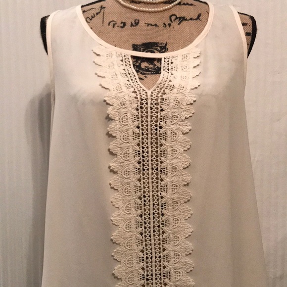 •CLEAR-OUT• 3 for 18 SAGE SEMI SHEER TANK - Picture 2 of 6